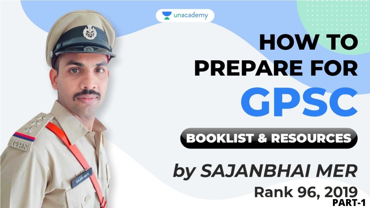 How To Prepare For GPSC | Important Book List and Resources | Sajanbhai Mer | Rank 96