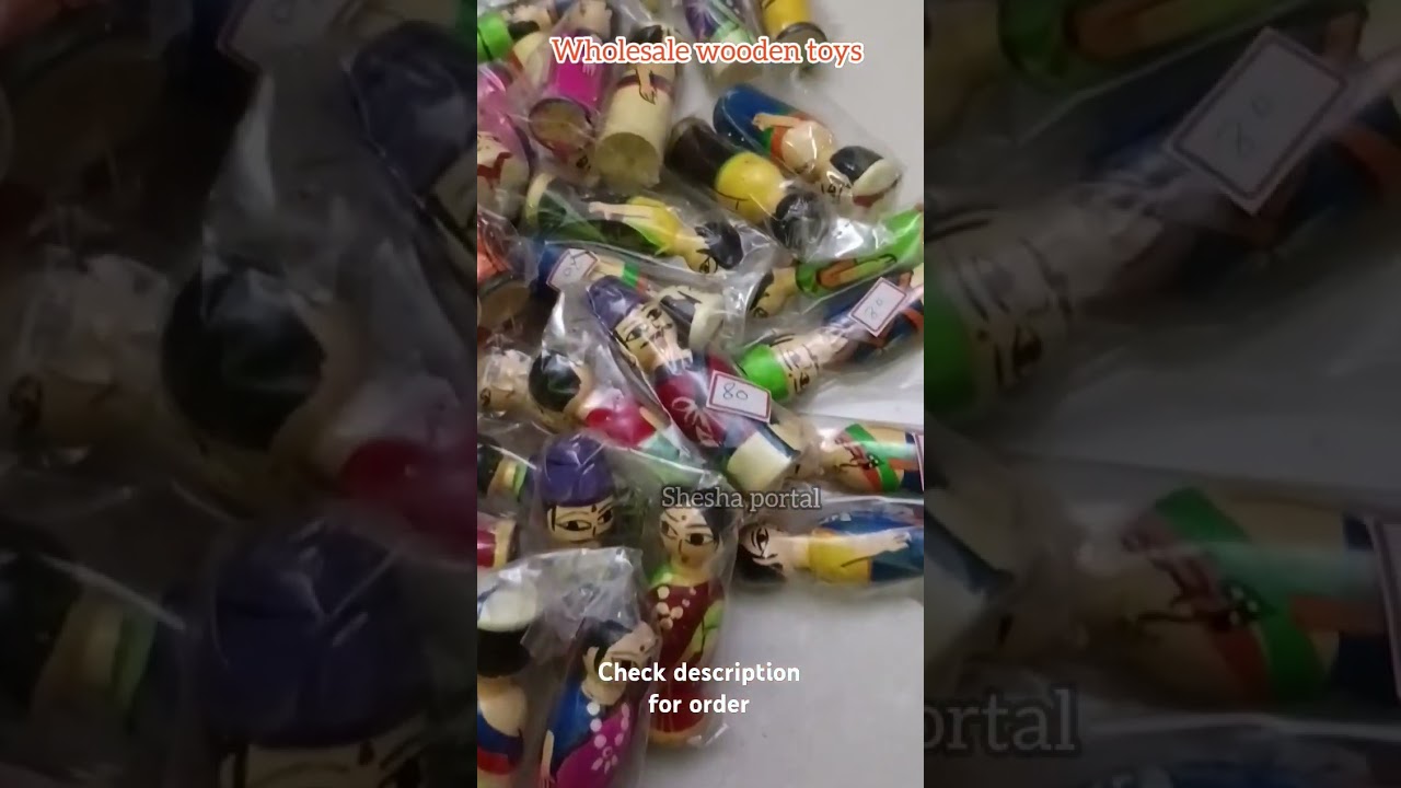Wooden peg dolls | Wooden decoration | wooden project toy