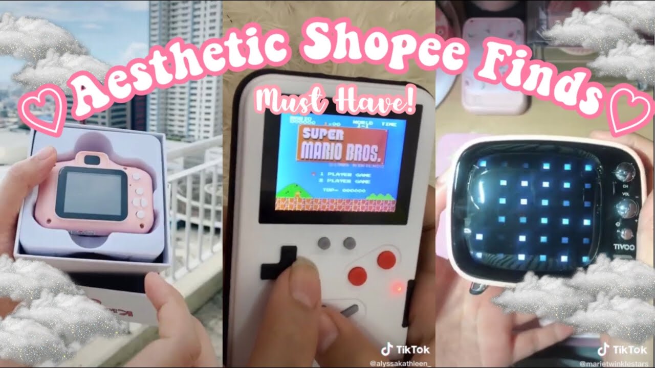 Aesthetic Shopee Finds | Part 1| (READ DESCRIPTION)