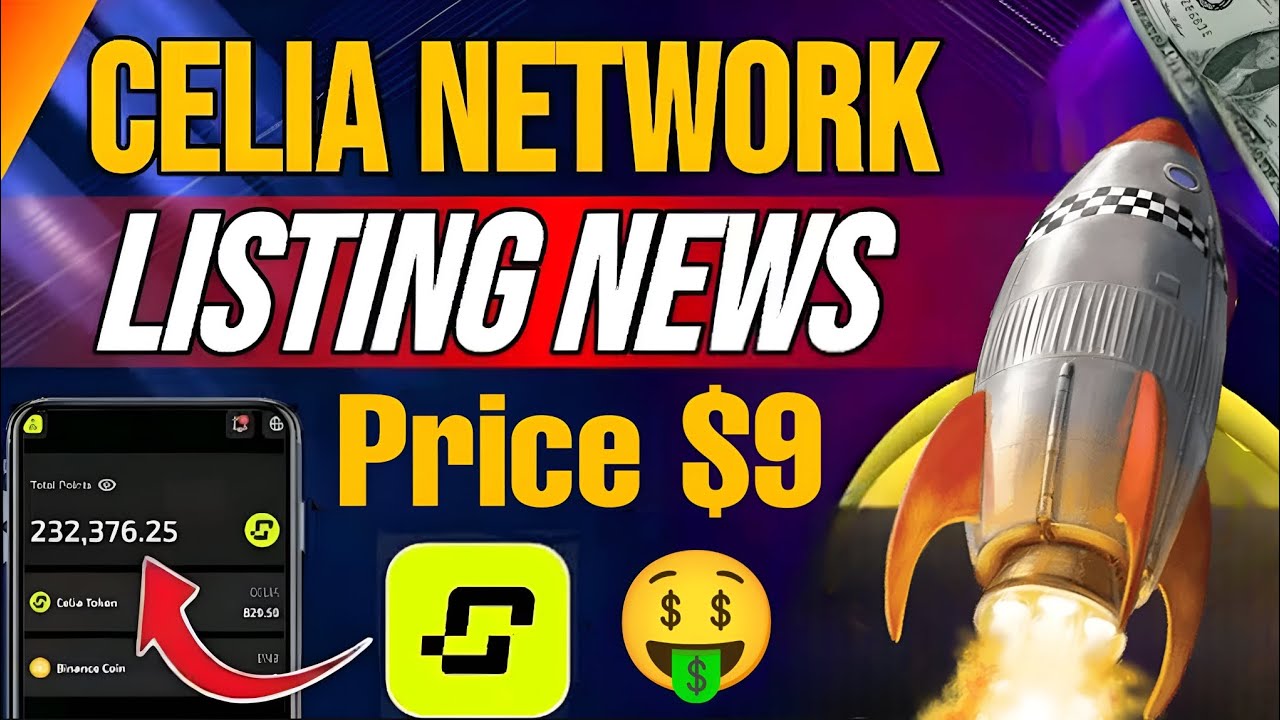 Новое обновление Celia | Новости о листинге токена Celia || Прогноз цены Celia 😱 1 Celia = 9$! #c...
