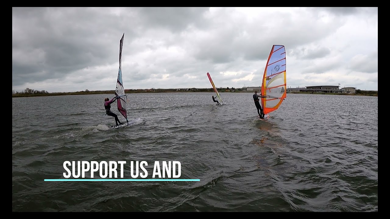Windsurf Tom Souville, France #7 Pump the sail & planing