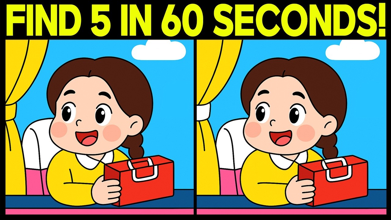 Eagle Eyes Only! Find 5 Differences Before Time’s Up