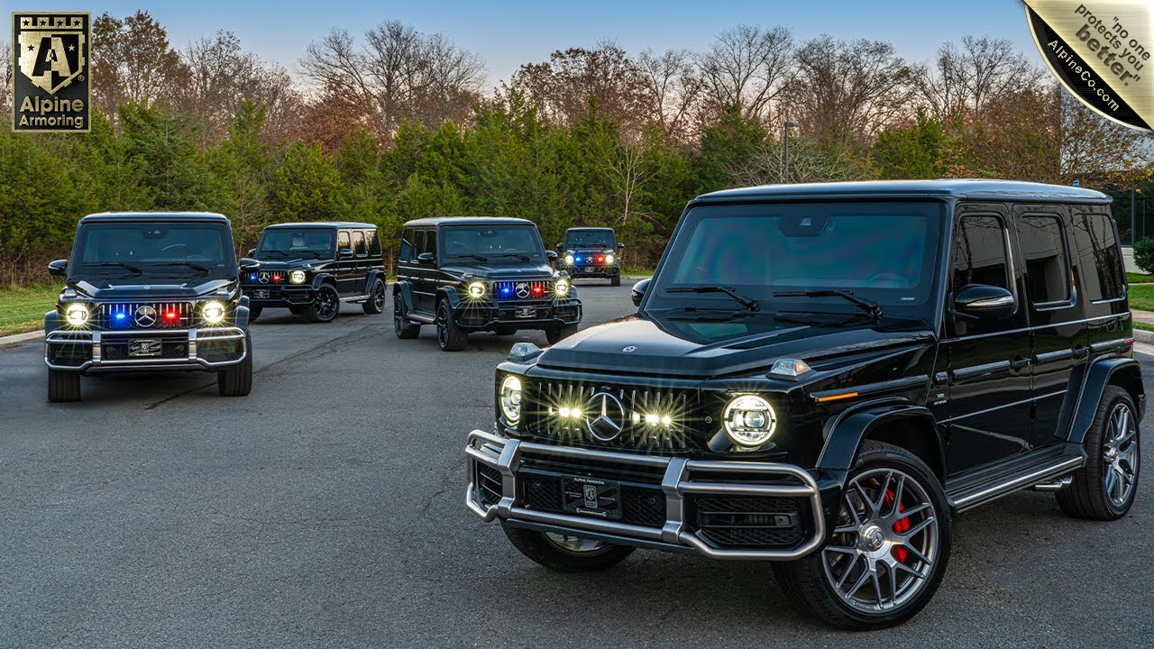 Mercedes-Benz G63 AMG Armored | A9/B6+ Level Armor by Alpine Armoring
