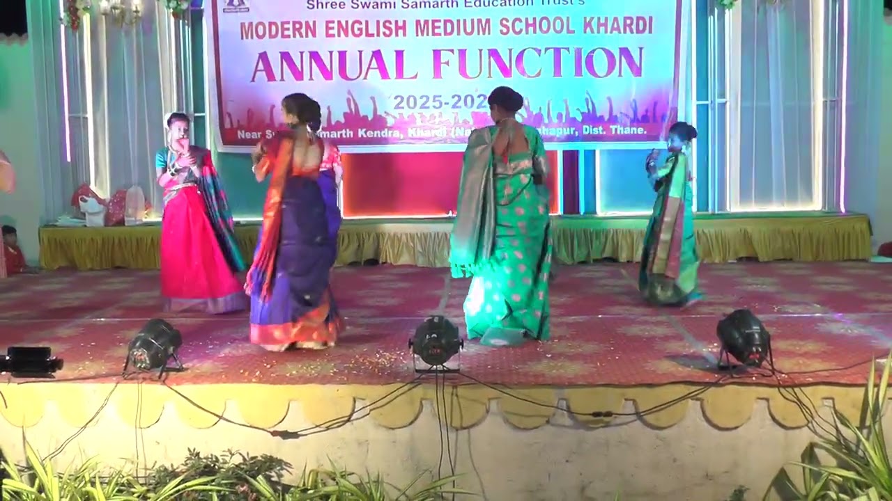 Marathi Mashup 6th Girl Part 1, Modern English Medium School Khardi Annual Function 2026.