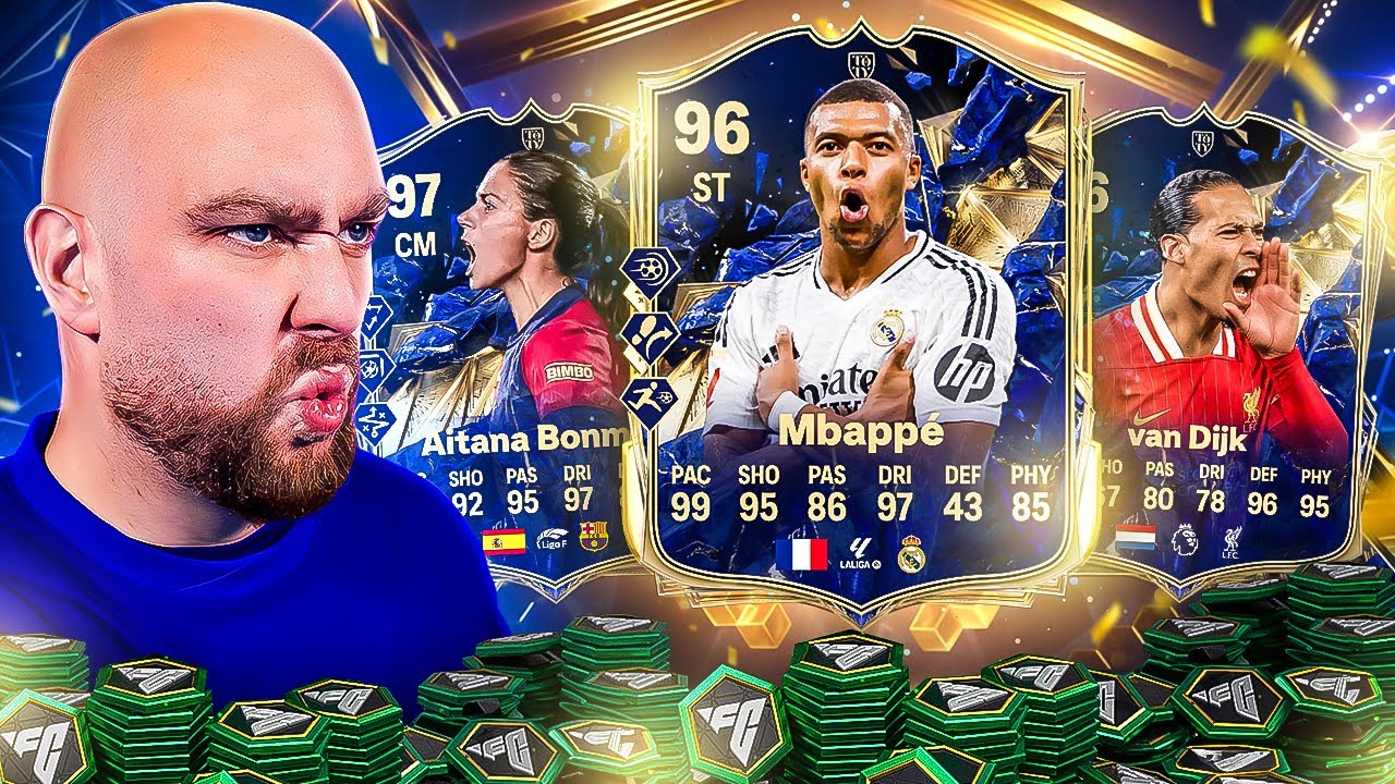 I Opened EVERYTHING For THE FULL TEAM OF THE YEAR!