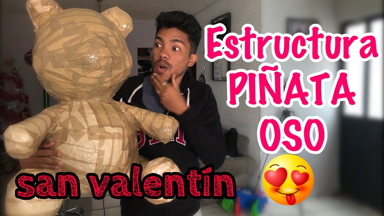 Estructura Para piñata de OSO 🐻  diy