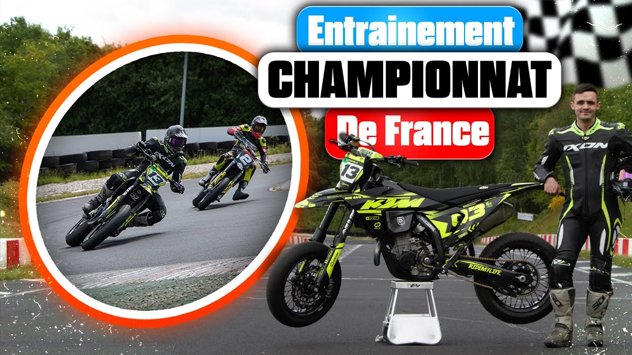 Entrainement circuit de Pers J-15 Championnat de France