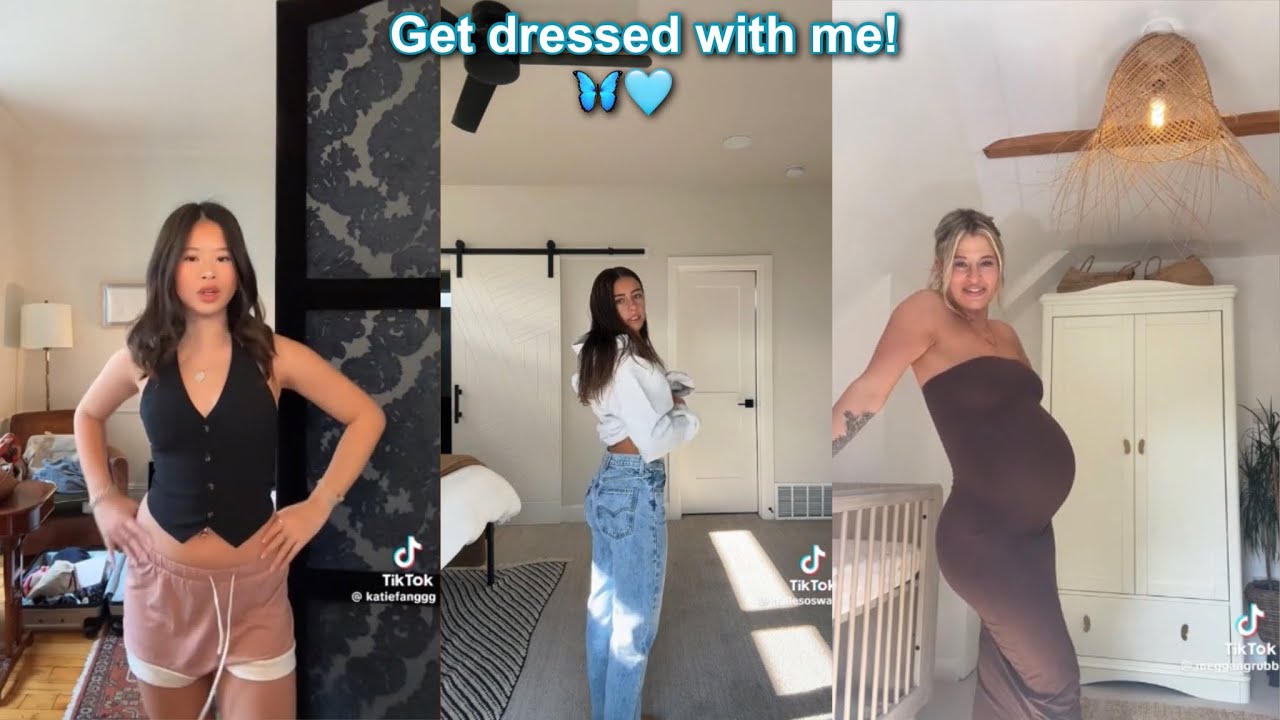 Подборка «Одевайся со мной» из TikTok👗 2024