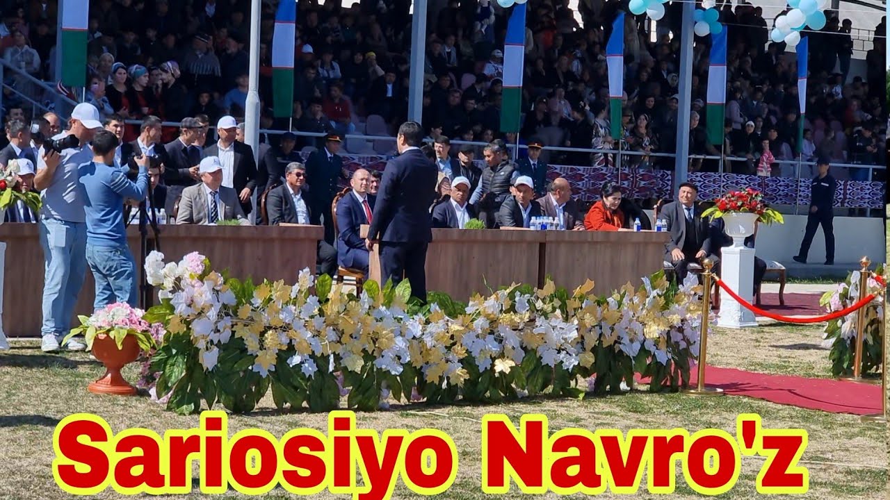 Sariosiyo tumanida Navro'zi olam.! Barchaga Navro'zi Olam Muborak..!