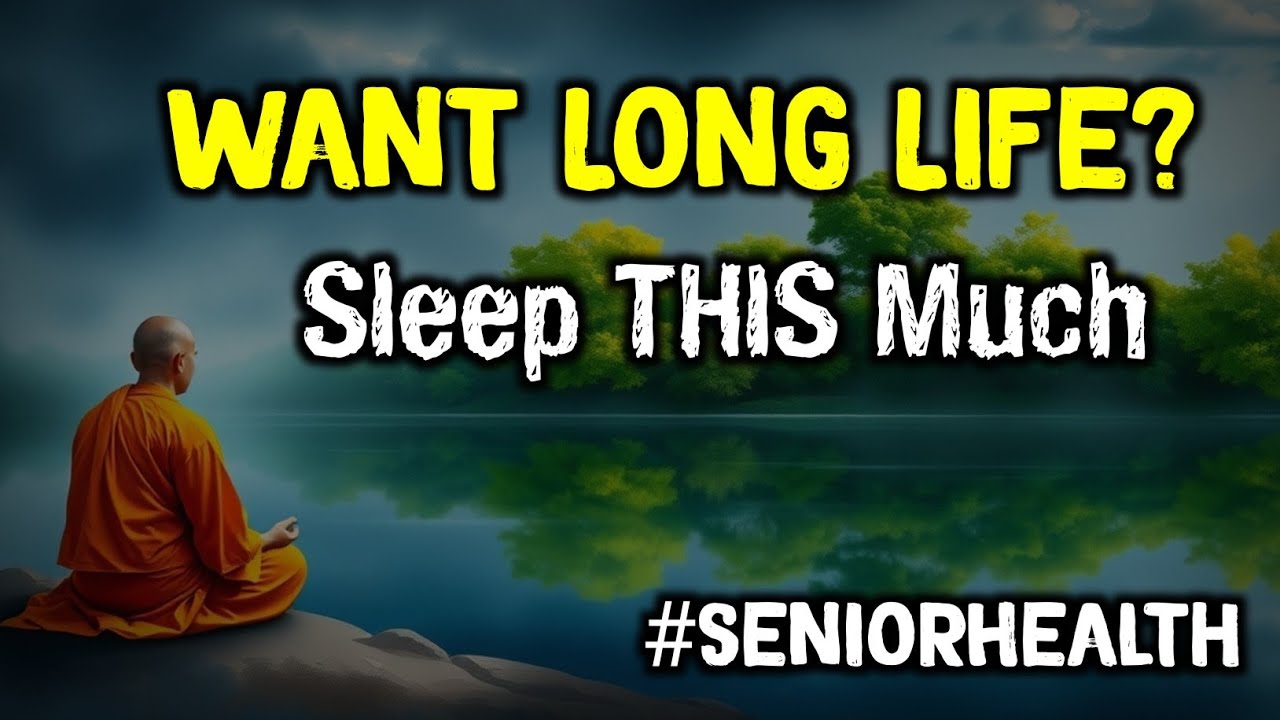 Want to Live Longer After 70? Follow THIS Sleep Schedule! #seniorhealth 