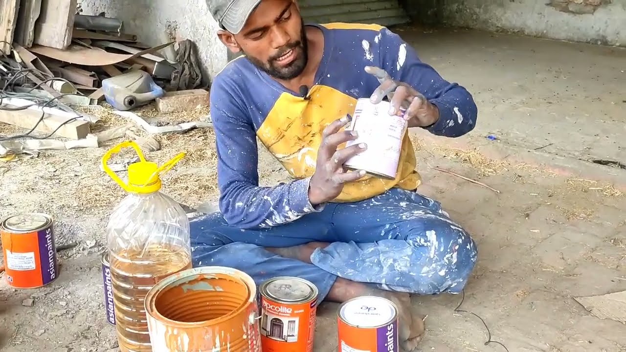 Golden Brown Mix Colour  kaise Banate गोल्डन ब्राउन कलर बनाने का सही तरीका How to Resha
