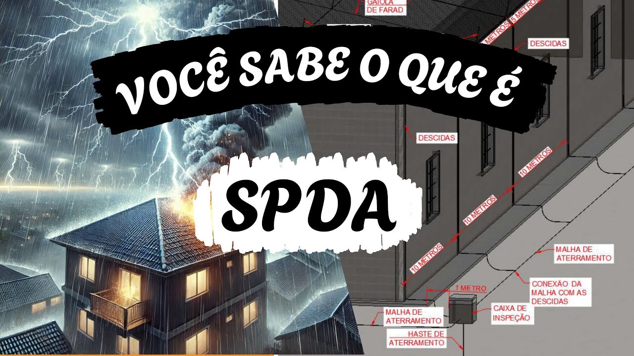 ⚡  Voc&ecirc; Sabe o que &eacute; um SPDA ?? 🌩️