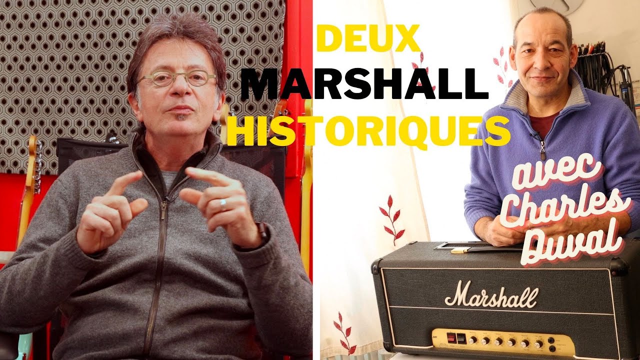Deux Marshall  historiques...