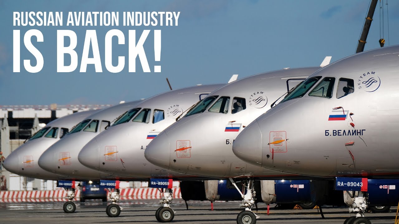 The Russian Aviation Industry IS BACK! 3rd Russian Passenger Plane Prototype Makes First Flight