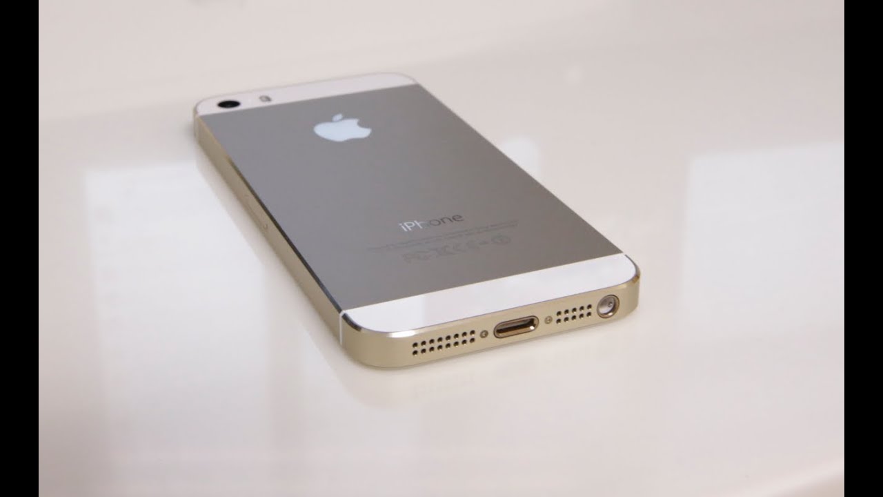 Apple iPhone 5S Gold & Space Grey Unboxing