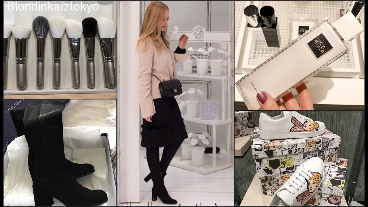 Shopping Vlog * Японская косметика Новинки , Примерка одежды  (Blondinka iztokyo)