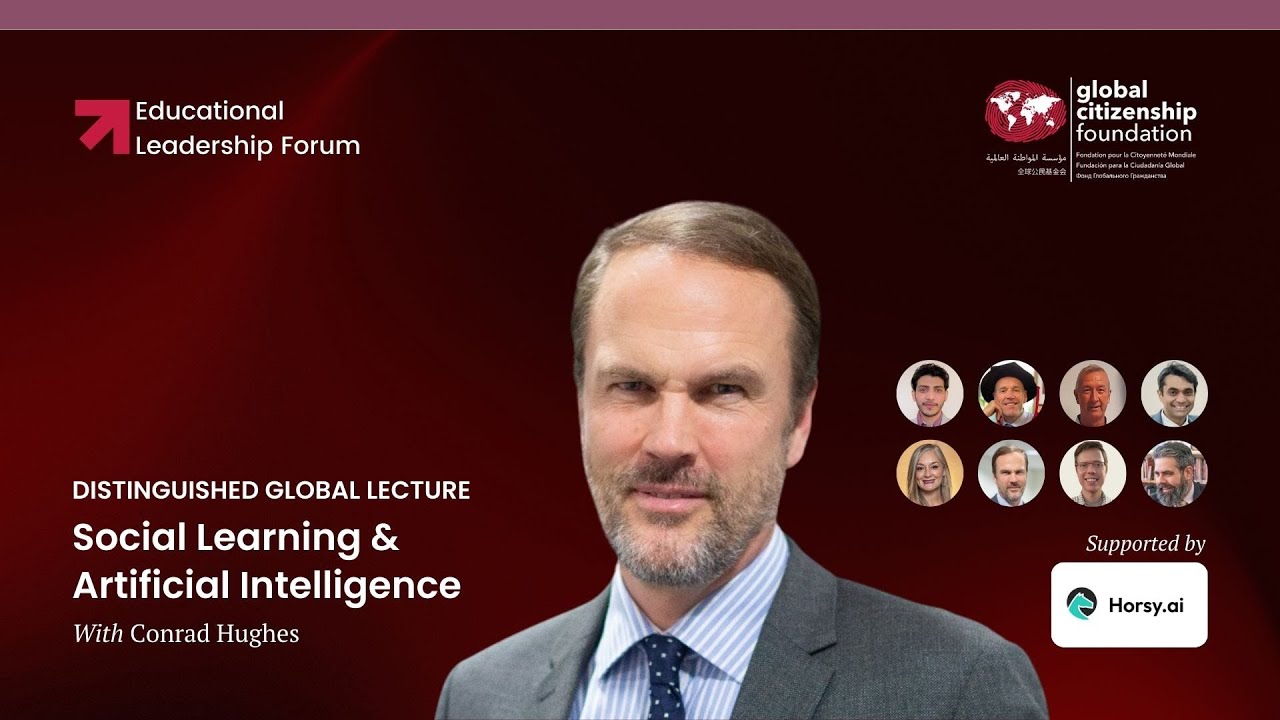 Social Learning & Artificial Intelligence | Distinguished Global Lecture | Conrad Hughes