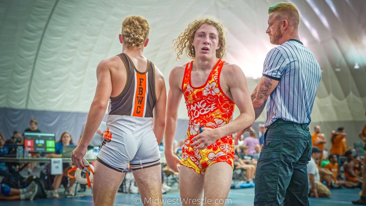 132 &ndash; Kellan Carter {G} of Team Bandits IN vs. Caleb Cooper {R} of Fight Barn IN