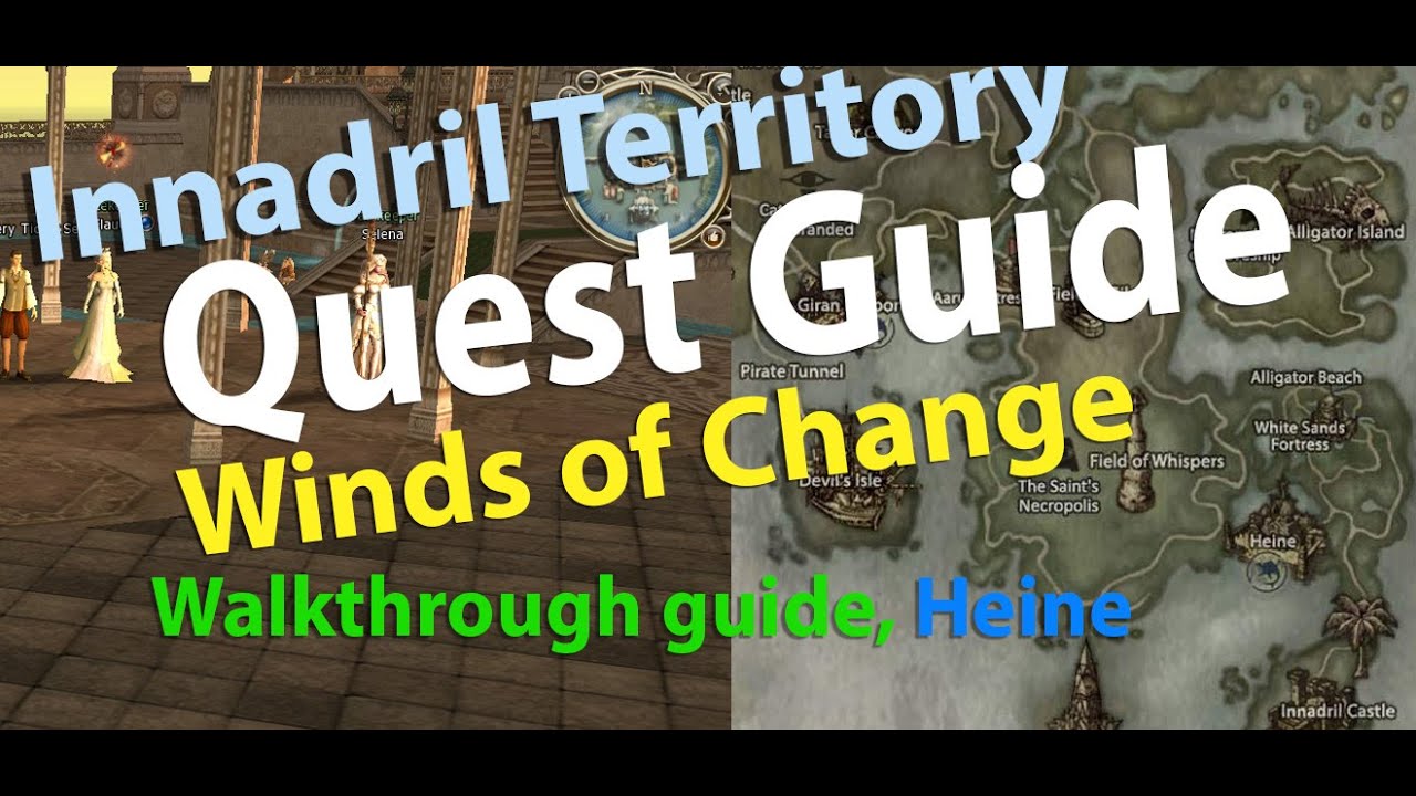 Winds of Change quest - Lineage 2 Freya server