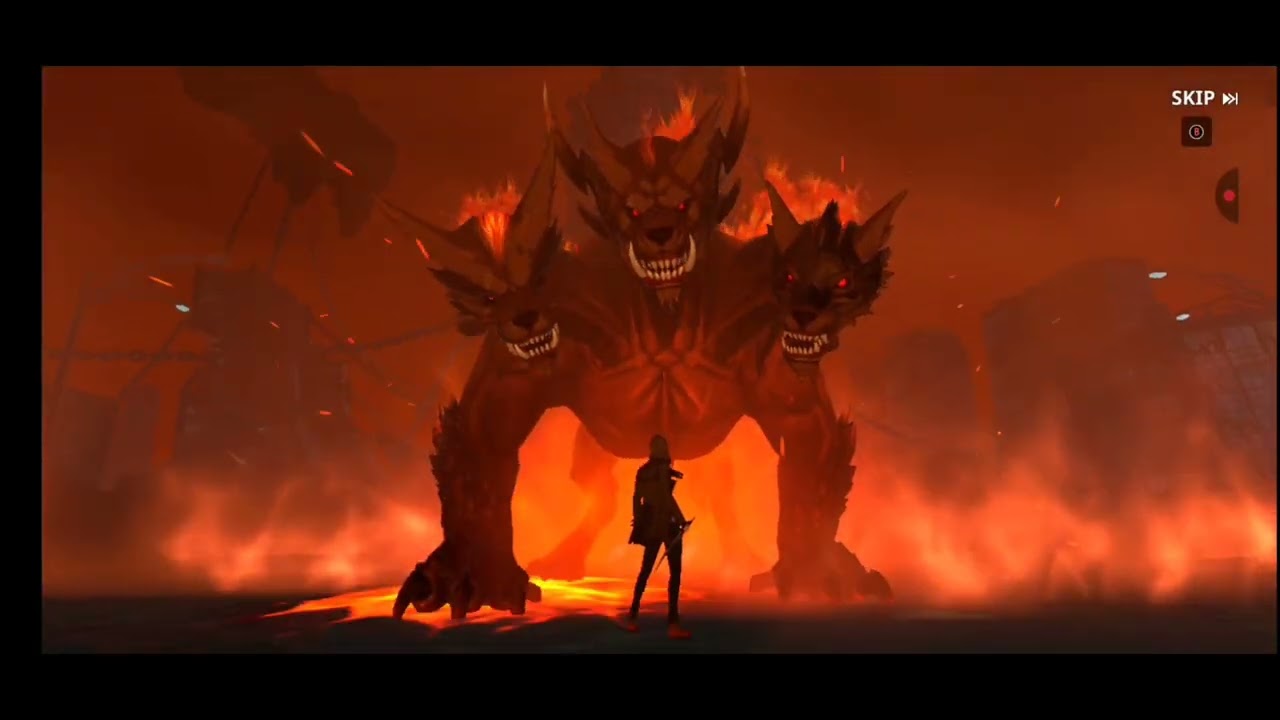 Fighting Cerberus! Solo Leveling Arise 