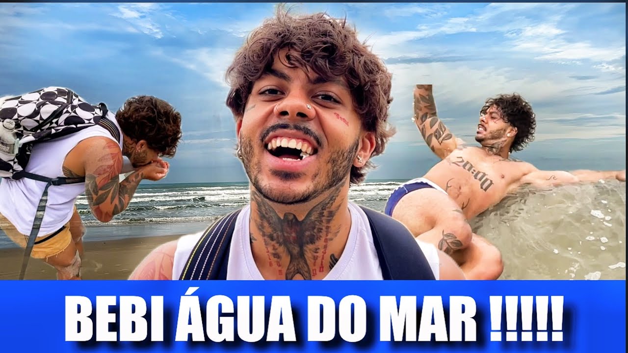 PRIMEIRA VEZ NA PRAIA 🏝️- Victor 