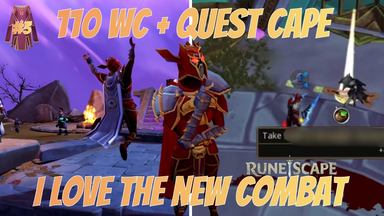 I Got My Quest Cape Back! Combat Modernization = Better Drops? | Road to Re-Comp #3