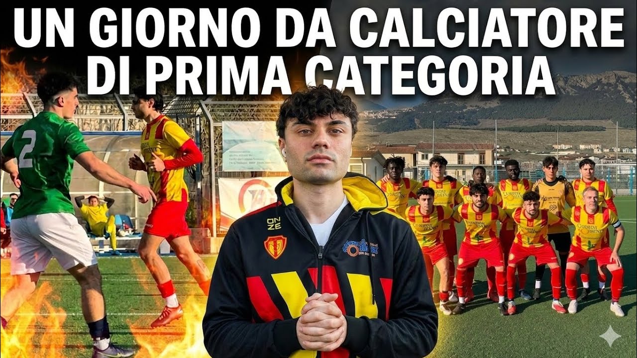 Un giorno da calciatore di Prima Categoria⚽️ MiniVlog📸