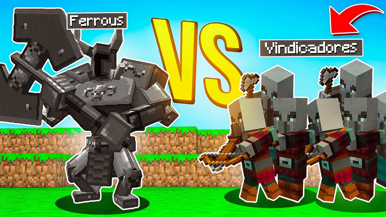 Ferrous Warnaught VS 100 Vindicadores! EPICA Batalla de Mobs