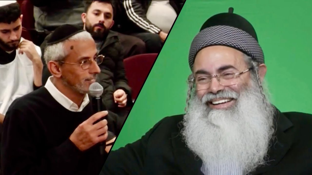 מצחיק! - שוחט מול הרב אמנון יצחק שליט״א!