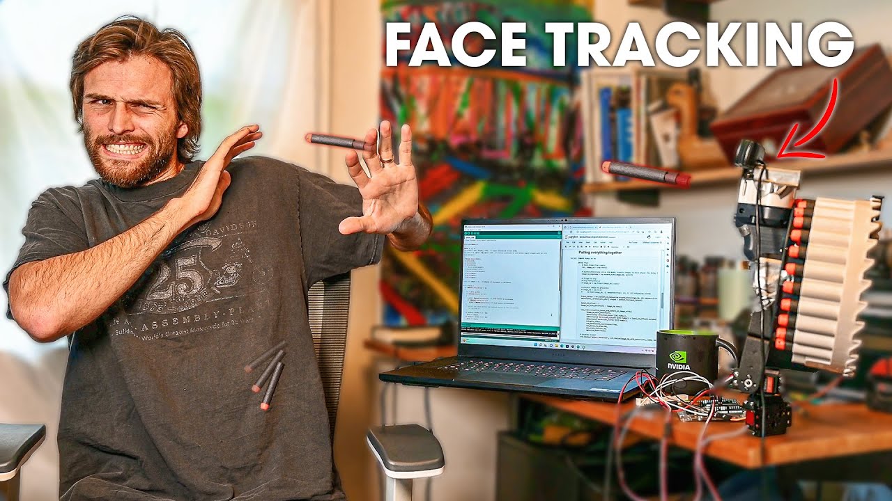 I Built an AI That Shoots Me in the Face When I Get Distracted