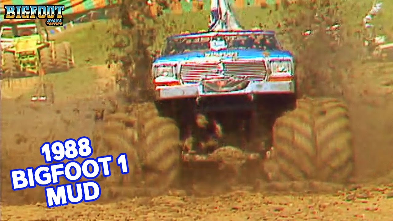 BIGFOOT №1 в грязи — 1988 Спрингфилд, Иллинойс — BIGFOOT Monster Truck