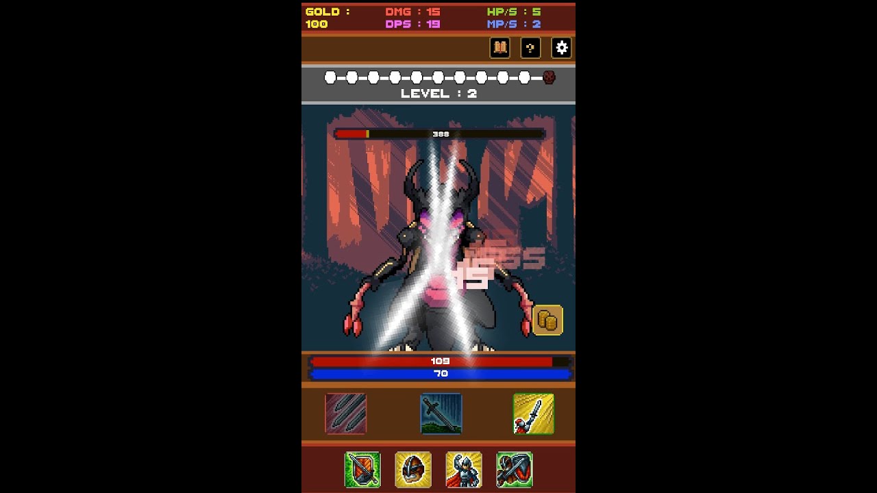Clicker Hunter - Android Gameplay [23+ Mins, 480p]