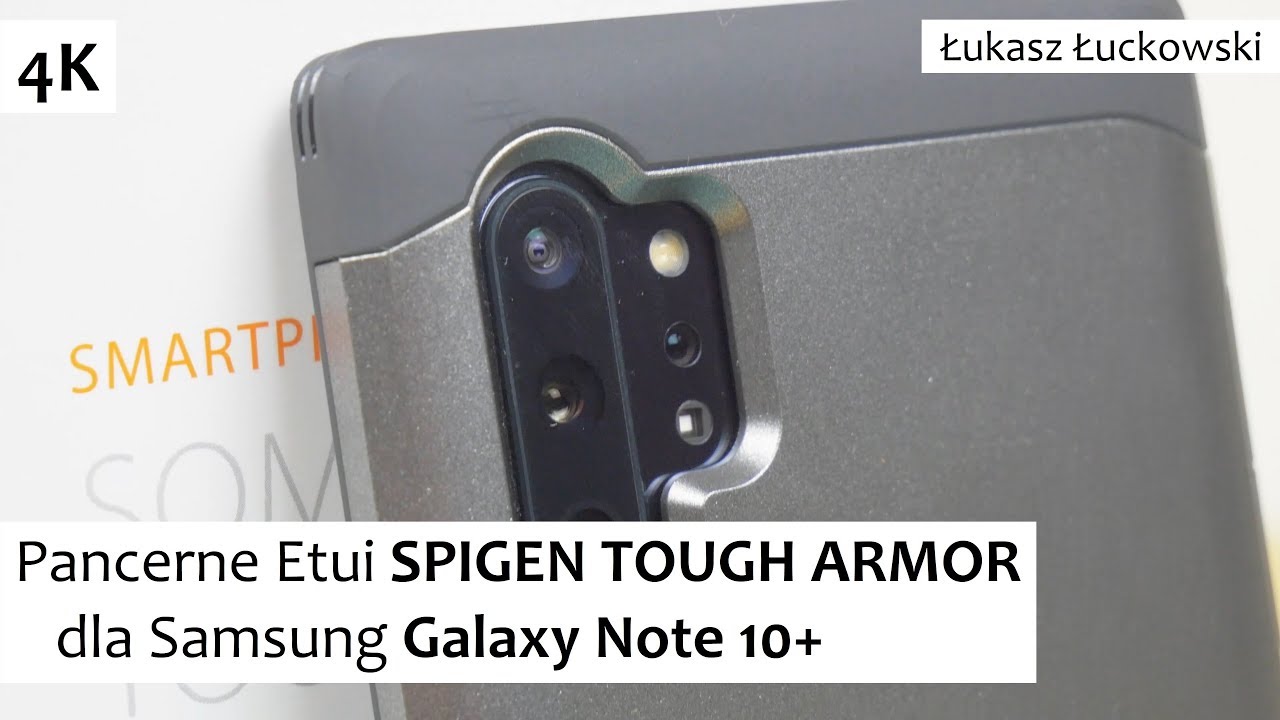 Pancerne Etui SPIGEN TOUGH ARMOR dla Samsung Galaxy Note 10+