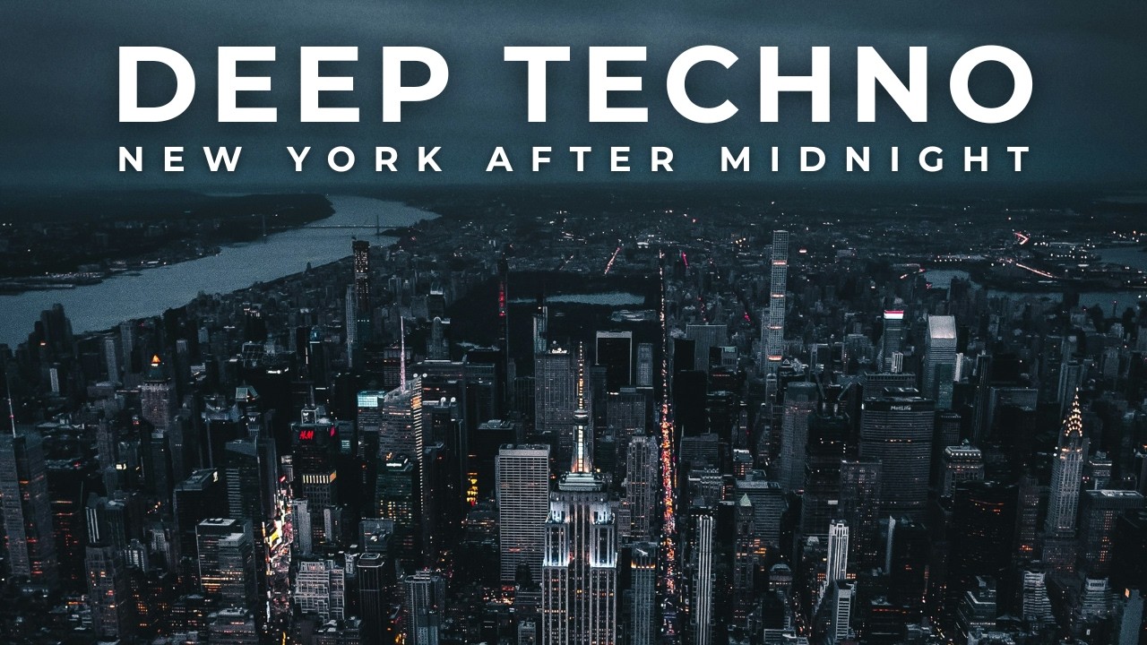 Dub Deep Techno Mix 2026 | New York After Midnight | Cinematic 4K Visuals