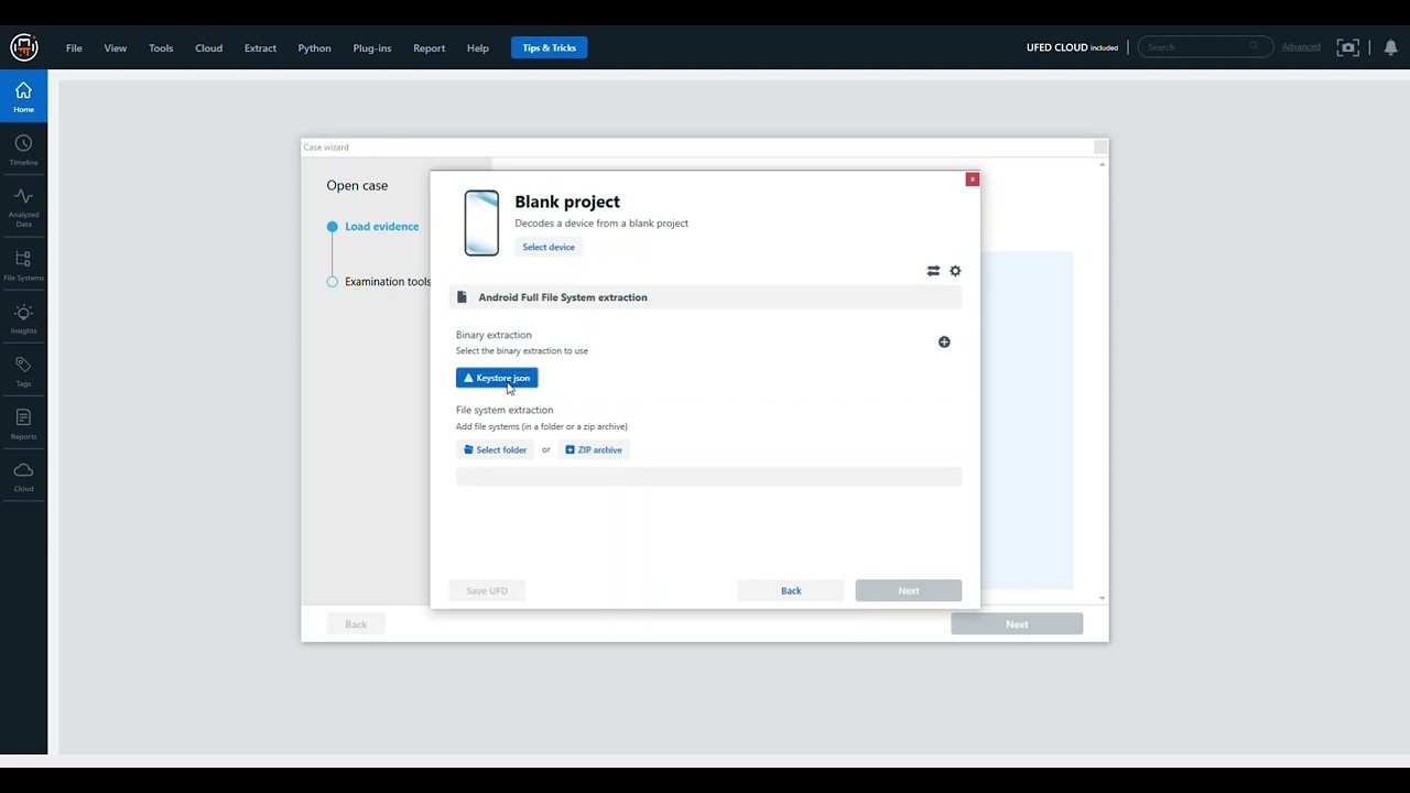 How to Load Any Full File System Extraction Into Physical Analyzer from a Different Tool