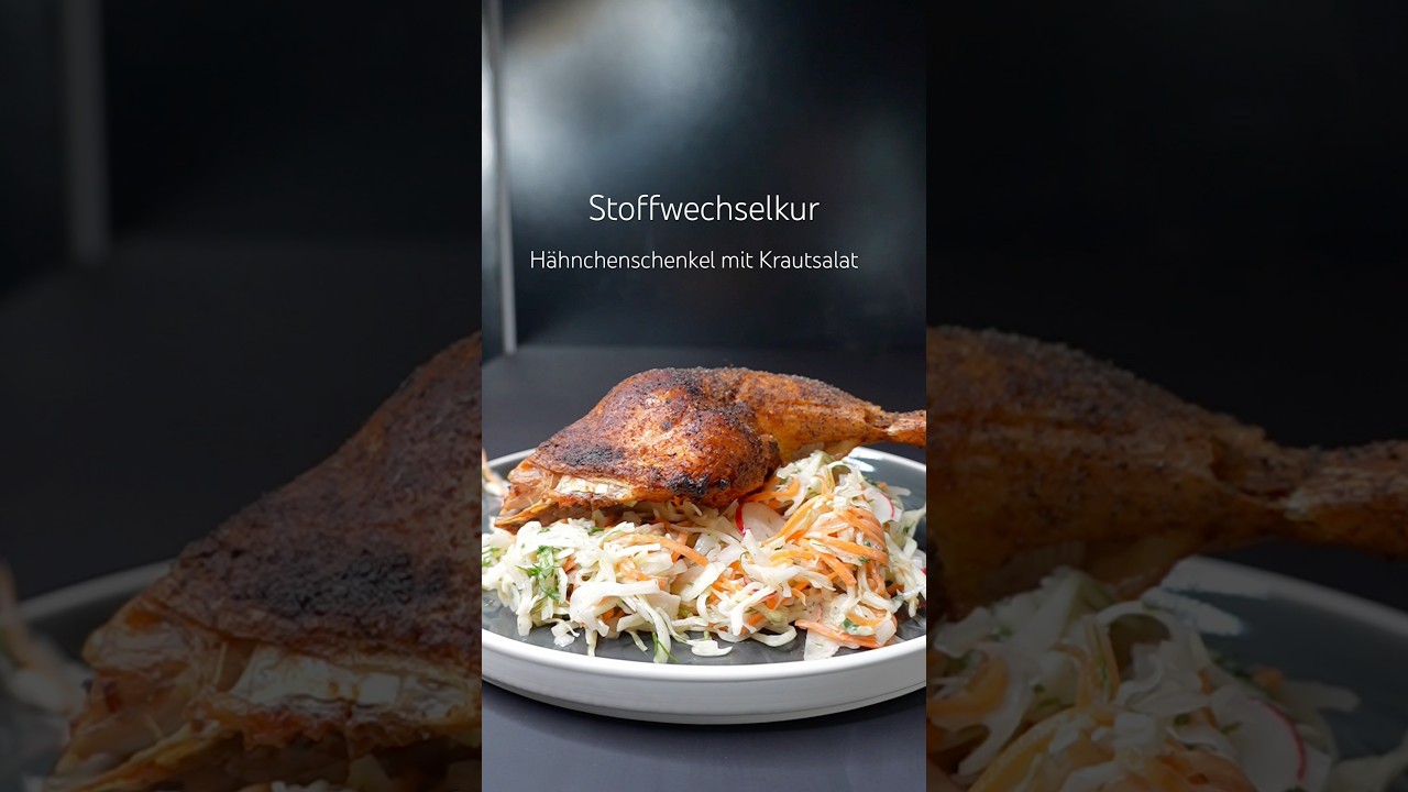 H&auml;hnchen #coleslaw #h&auml;hnchen #stoffwechselkur #waskocheichheute #abendessen #rezept #f&uuml;rdich #viral