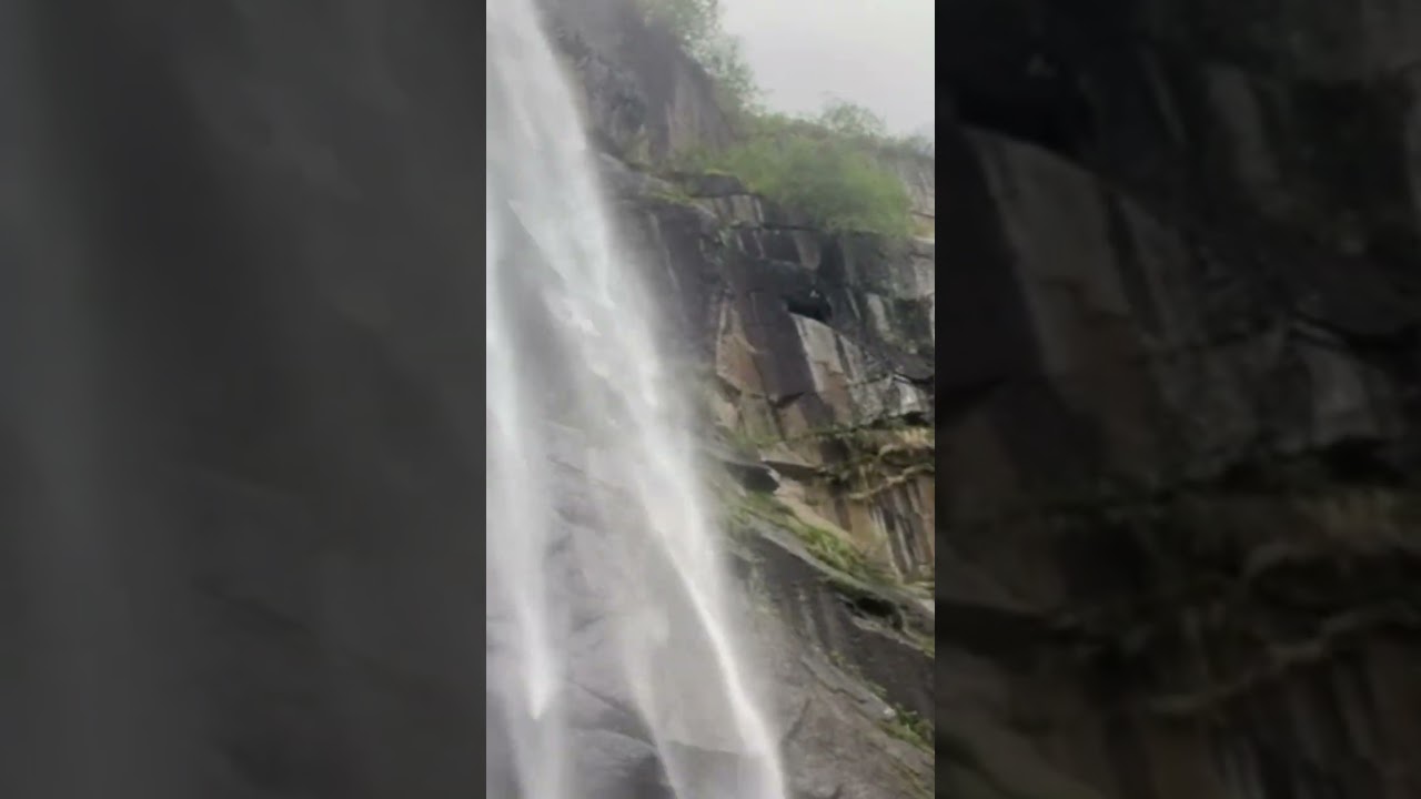 Limber Waterfall, Baramulla 🌊🏔️A hidden treasure of Kashmir where crystal-clear waters, lush forests