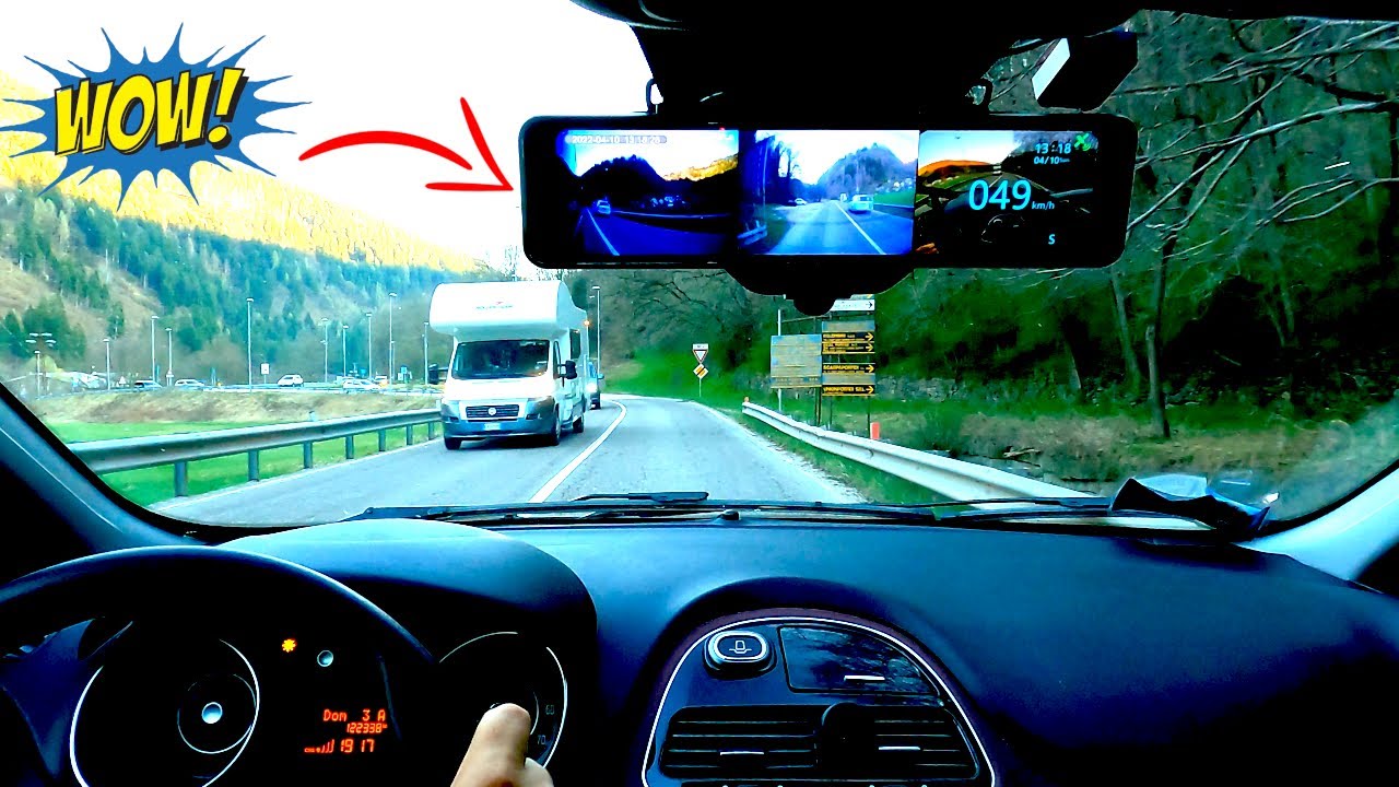 SPETTACOLARE!! Specchietto Smart - Dash Cam - AKEEYO AKY-V360ST
