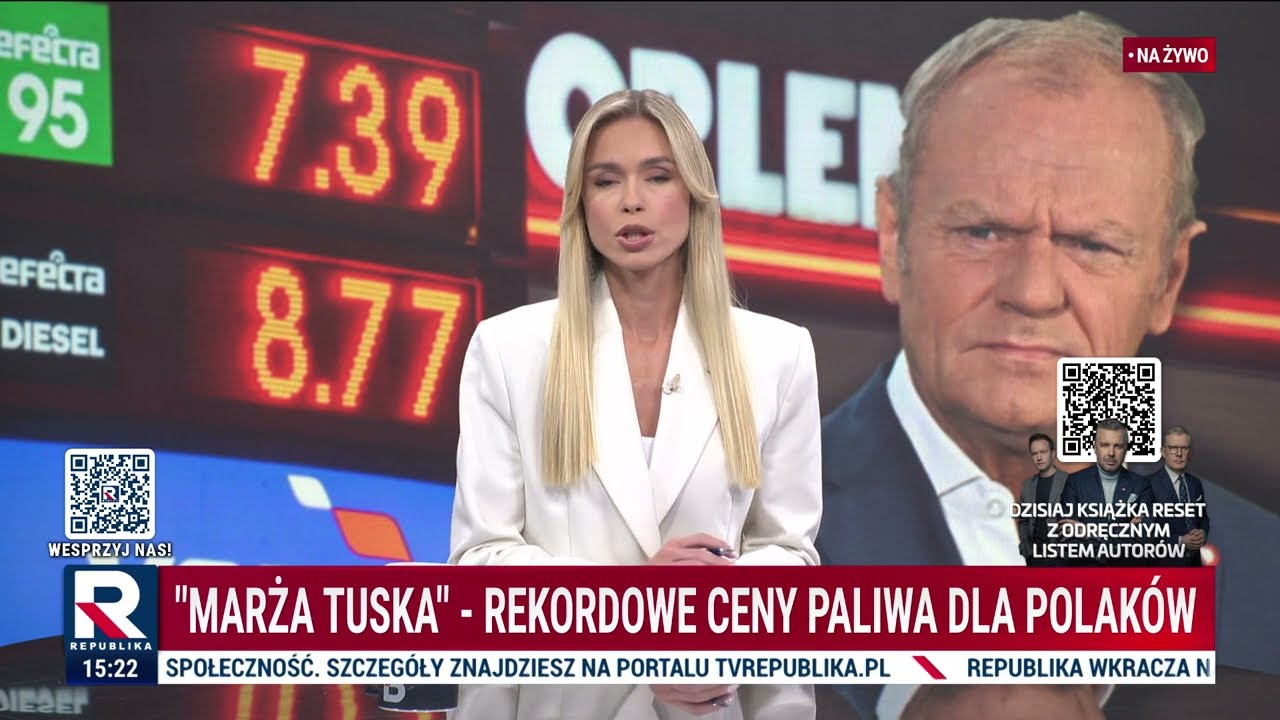 Informacje Telewizja Republika 22.09.2026 godz. 15:00