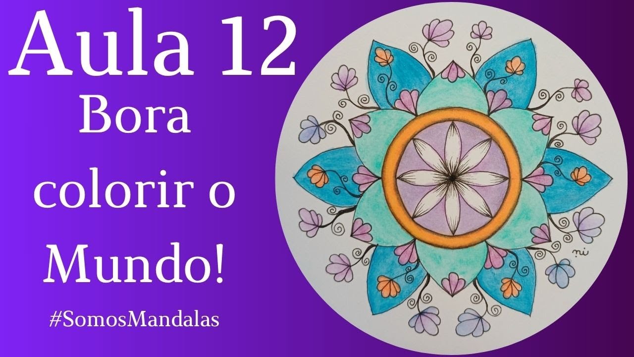 Como fazer Mandala Aula 12