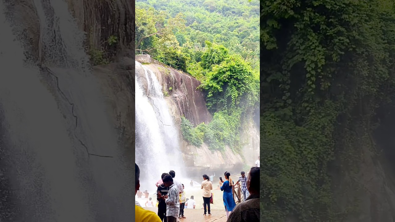 Gandahati Waterfall || #eswararao #viralshorts #trinding #shorts