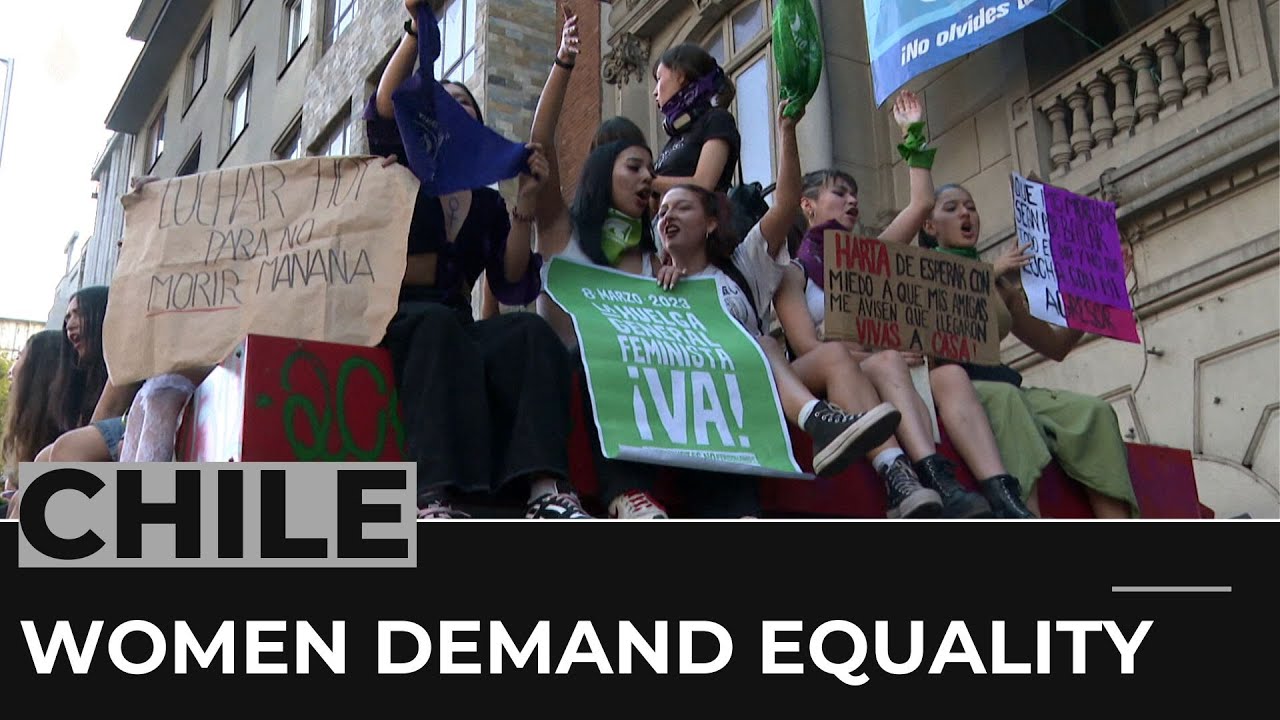 Chile: Thousands of women demand gender parity and abortion right