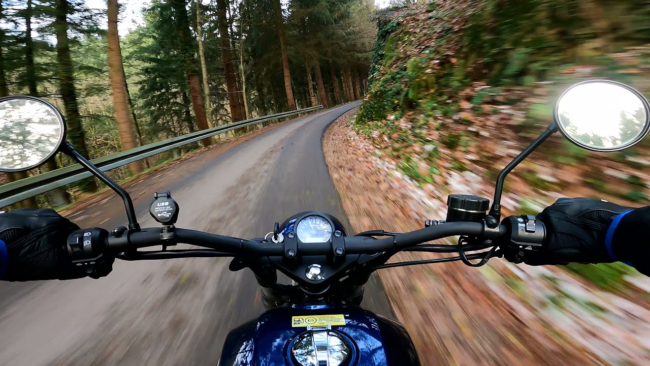 Ride to a snowy mountain - Brixton Cromwell 125