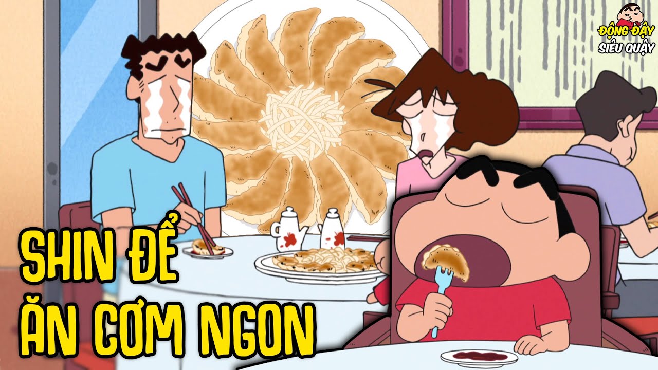 Shin Để Ăn Cơm 3: Há Cảo Hay Pudding Ngon Hơn & Ngày Đầu Đi Mẫu Giáo | Shin Cậu Bé Bút Chì