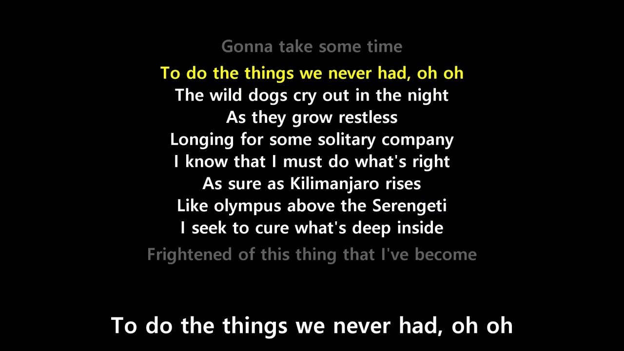 AFRICA (Lyrics) - Toto