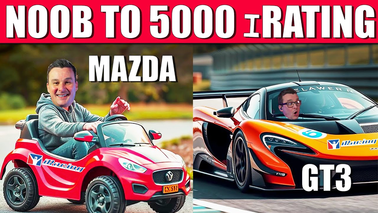 My first GT3 Sprint races were terrifying! Noob to 5000 iR challenge