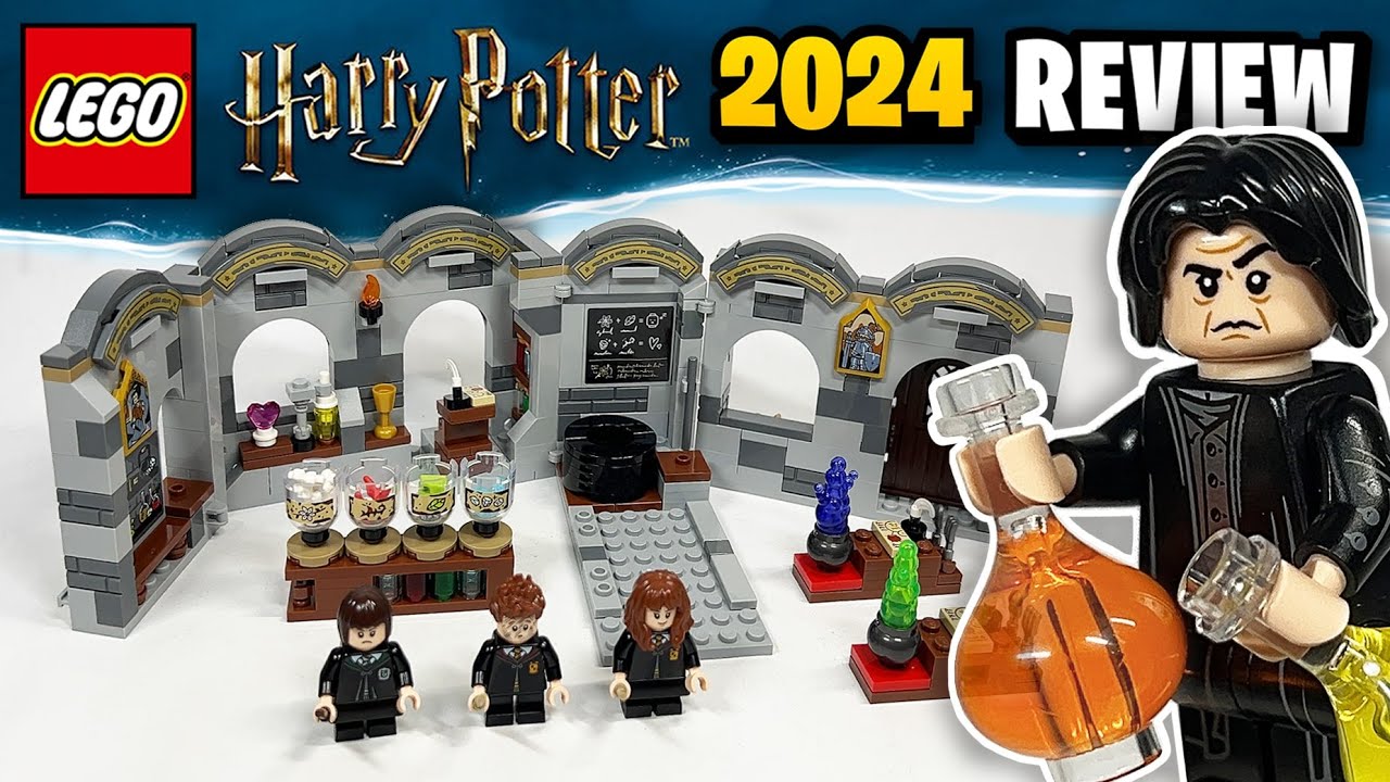 Обзор набора LEGO Harry Potter Hogwarts Castle: Урок зельеварения (76431) 2024 года