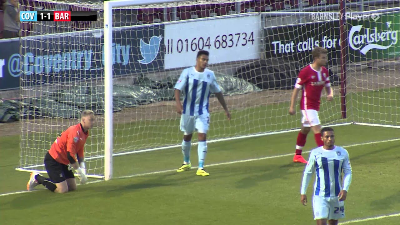 Conor Hourihane's fantastic free kick goal | Barnsley v Coventry