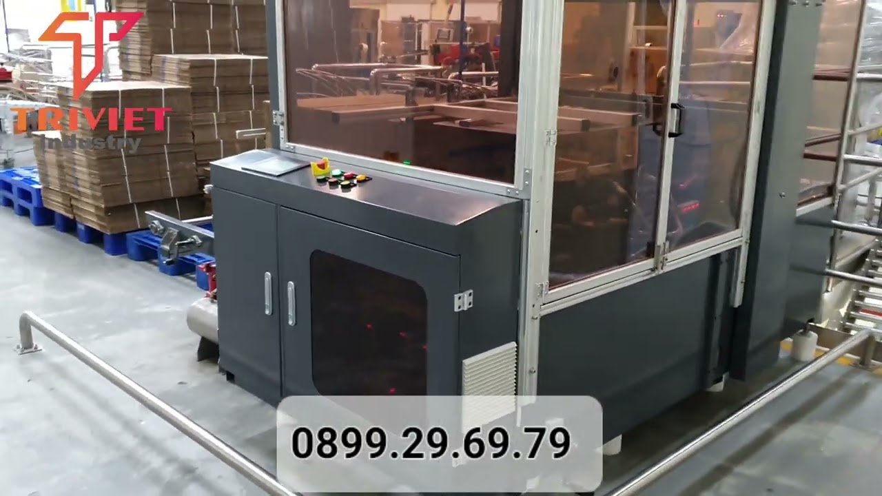 MÁY DỰNG VÀ DÁN ĐÁY THÙNG CARTON- TRIVIET NHÀ SẢN XUẤT MÁY DỰNG THÙNG TẠI VIỆT NAM
