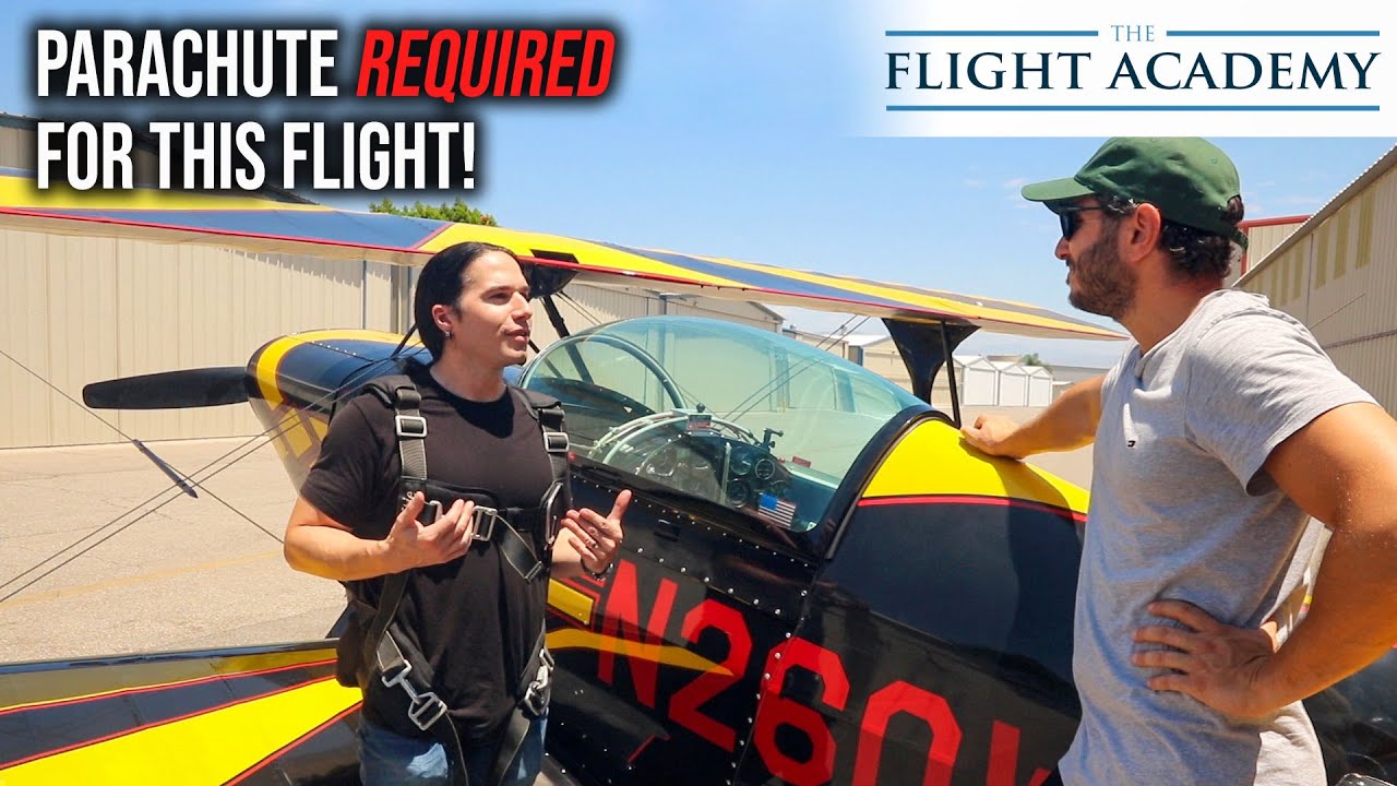 The FAA REQUIRES YOU To Wear A Parachute On This Flight (even if you have no experience!)
